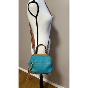 Rebecca Minkoff Caleb Color leather satchel/crossbody bag